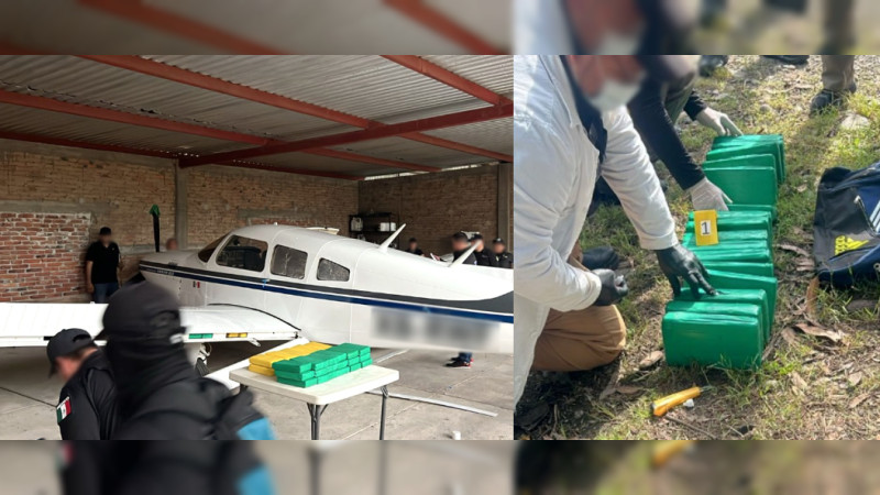 Golpe al crimen en Chiapas: FGR desmantela centro de operaciones aéreas en Tapachula; aseguran avioneta, camionetas de lujo y 200 paquetes de estupefaciente listos para ser distribuidos 