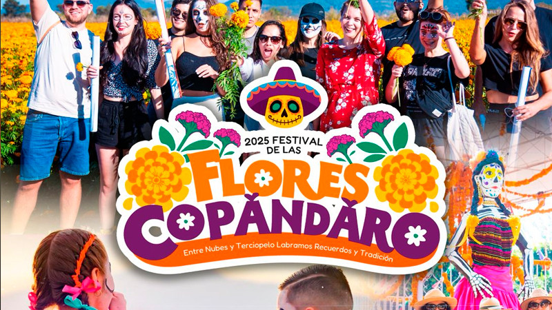 Festival de las Flores de Copándaro prepara un fin de semana lleno de tradición y color: Sectur 