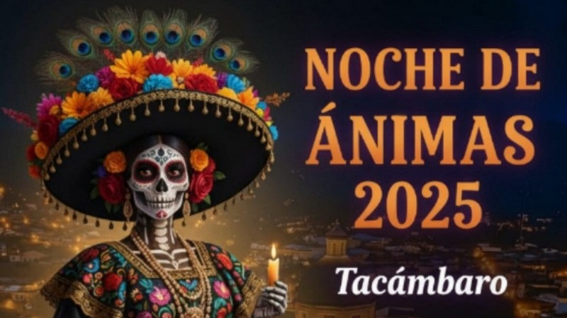 Tacámbaro listo para vivir la Noche de Muertos 2025: Sectur 