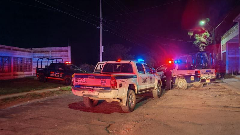 Ultiman a tiros a padre e hijo en tenencia de Morelia, Michoacán 