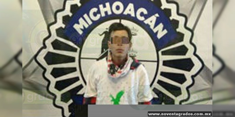 Detienen a 6 presuntos delincuentes con droga y un arma en Zamora, Michoacán - Foto 2 