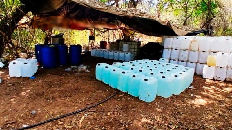 Dan golpe de 756 mdp al crimen; aseguran estupefacientes y sustancias químicas en Sinaloa 