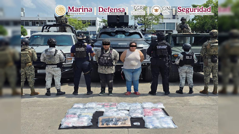 Golpe de 6.5 millones de pesos al crimen: cae célula criminal en Tabasco con más de media tonelada de estupefaciente 