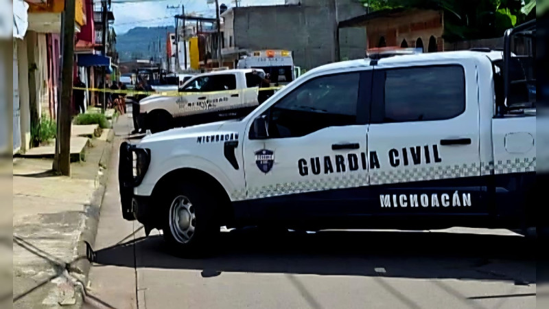 Presunto ladrón es herido tras persecución y enfrentamiento con policías en Uruapan, Michoacán 