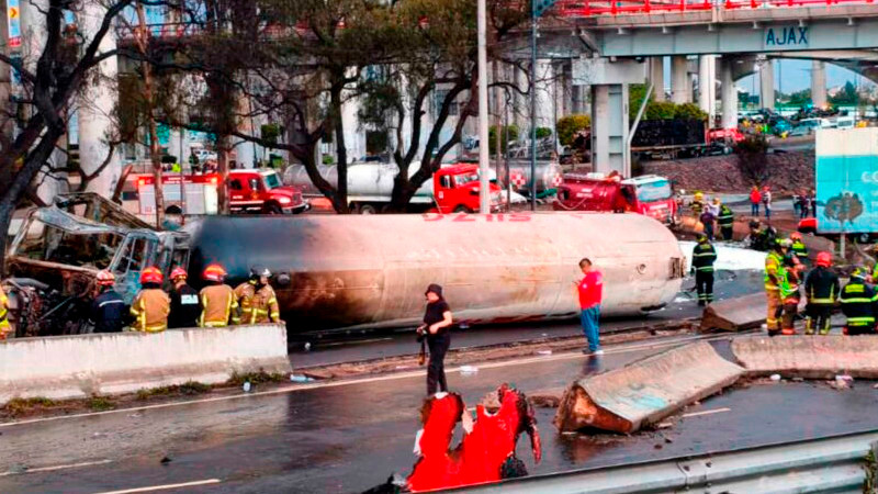 Aumenta a 32 número de fallecidos por explosión de pipa en Iztapalapa 