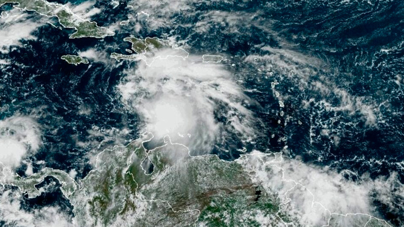 Se forma en el Caribe la tormenta tropical "Melissa"; prevén que se convierta en huracán 