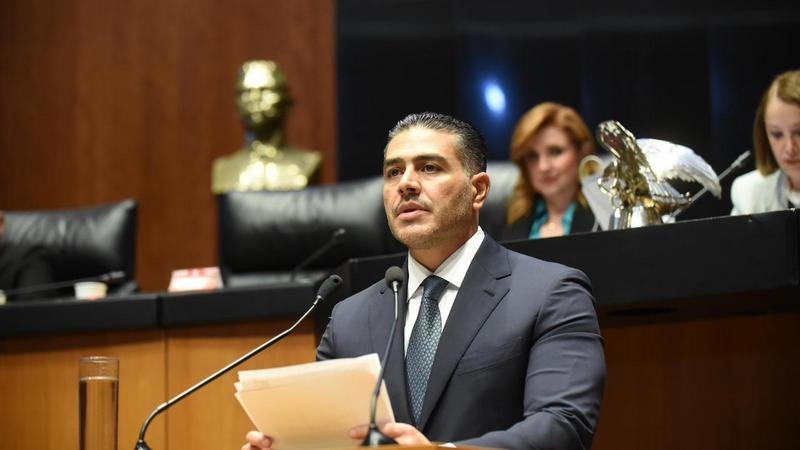 México es un país más seguro, asegura Harfuch en comparecencia ante el Senado 