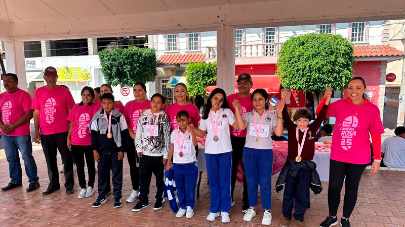 Adriana Hernández se suma a la lucha contra el cáncer en Numarán 