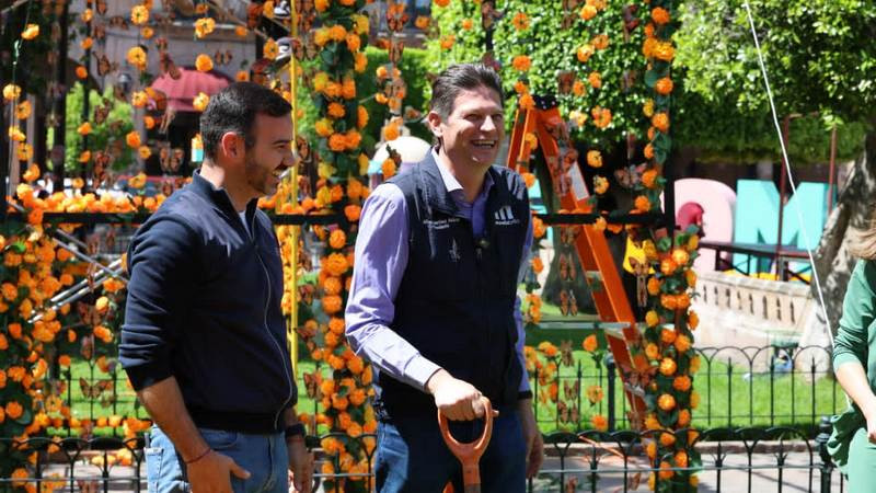 Morelia se viste de colores y olores del cempasúchil 