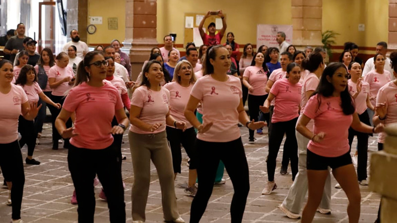Congreso del Estado concientiza a sus trabajadores sobre prevención del Cáncer de Mama 