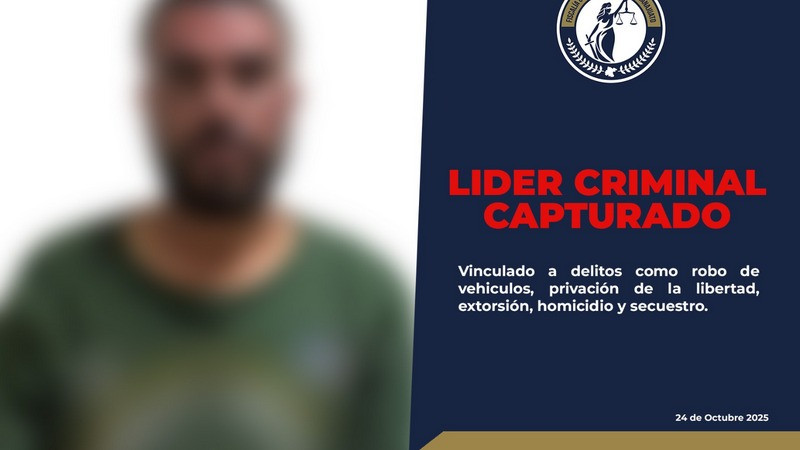 Detienen y vinculan a proceso a “El Zorro”, líder criminal generador de violencia en la zona Laja-Bajío