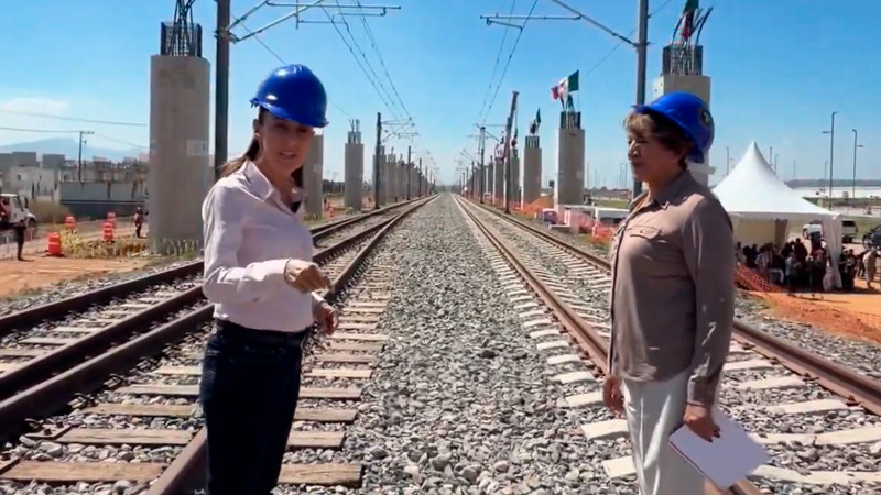 Construcción del tren CDMX-AIFA concluirá este año e iniciarán pruebas: Sheinbaum 