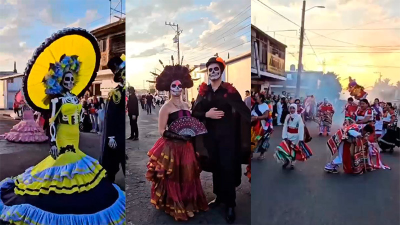 Jeovana Alcántar encabezó la caravana e inauguró la Feria Regional de Todos los Santos Hidalgo 2025 “Tradición, Sabor y Alegría”