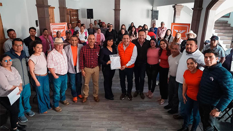 Movimiento Ciudadano consolida su presencia en Michoacán, instalan comisiones operativas municipales y nombran al coordinador de alcaldes naranjas 