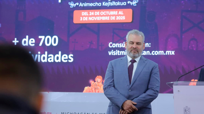 Llama Bedolla al Ayuntamiento a no otorgar permiso de plantón al FNLS; son muy violentos, dijo 