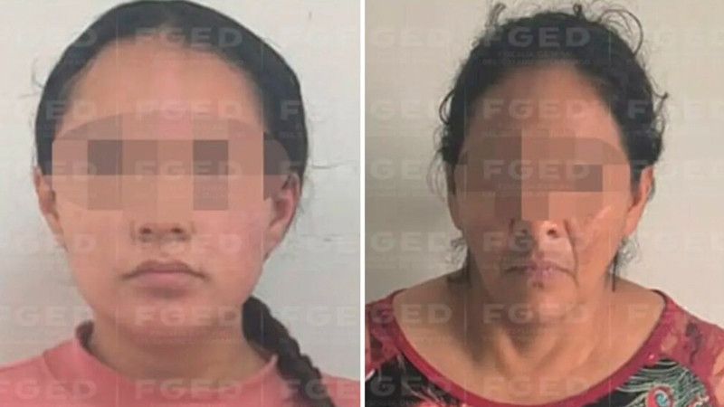 Caen dos mujeres por sustracción de bebé en hospital de Durango
