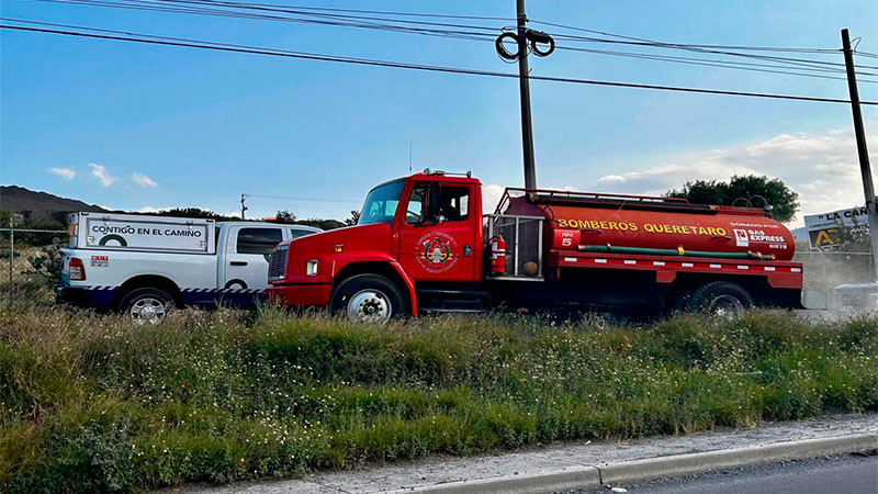 Incendio en El Marqués fue error humano: Eric Gudiño