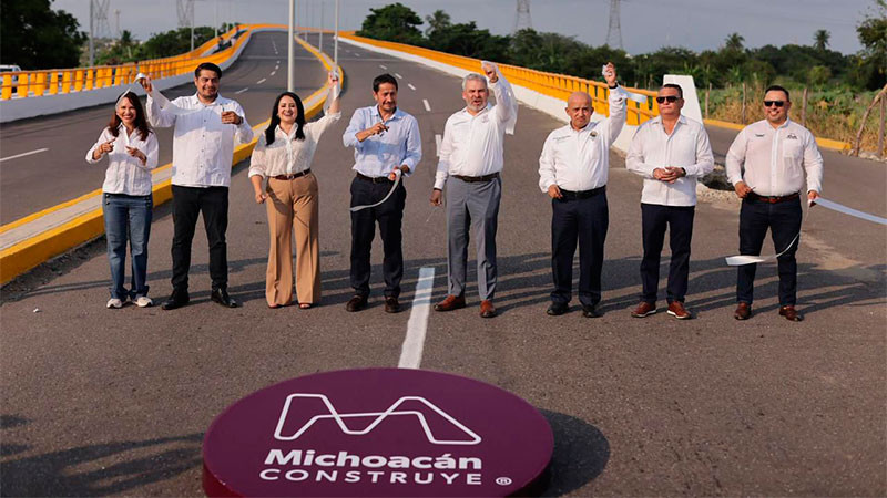 Inaugura Bedolla acceso a boulevard costero de LC; invierte Asipona 293 mdp  