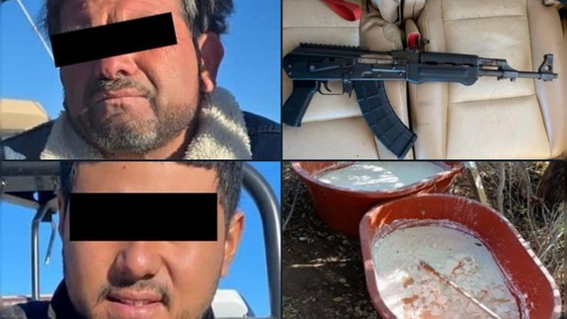 Desmantelan laboratorio clandestino en Baja California; arrestan a siete personas
