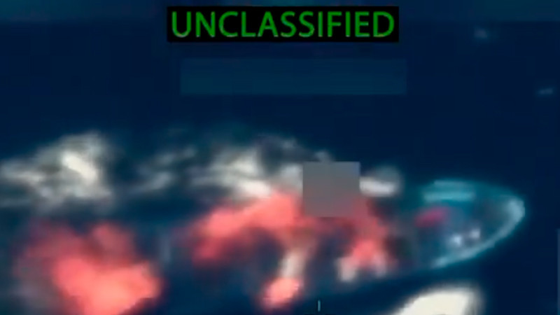 Ejército de EEUU ataca y hunde cuatro lanchas más en el Pacífico; hay 14 muertos 