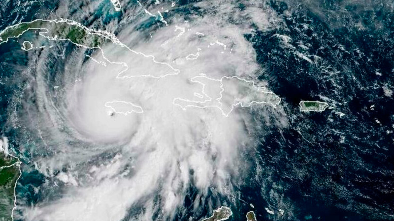 'Melissa' toca tierra en Jamaica; es de categoría 5 con vientos de casi 300 km/h