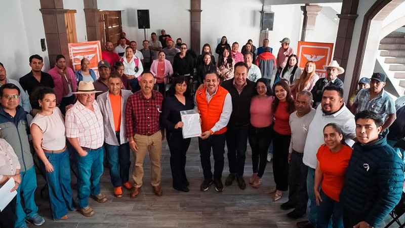 Con fuerza y organización, Movimiento Ciudadano avanza en Michoacán: Víctor Manríquez 