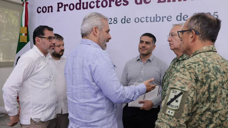 Refuerzan seguridad en región Apatzingán; acuerdan Bedolla, Harfuch y Defensa