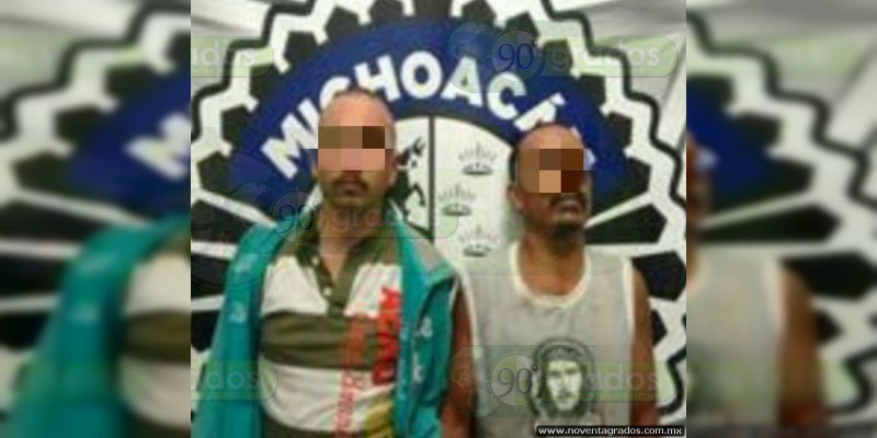 Zamora: Detienen a tres sujetos con armas de fuego y droga - Foto 1 