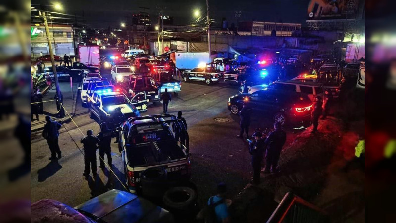 Tiroteo en plena fiesta de San Judas en Uruapan, Michoacán: hieren a hombre a balazos