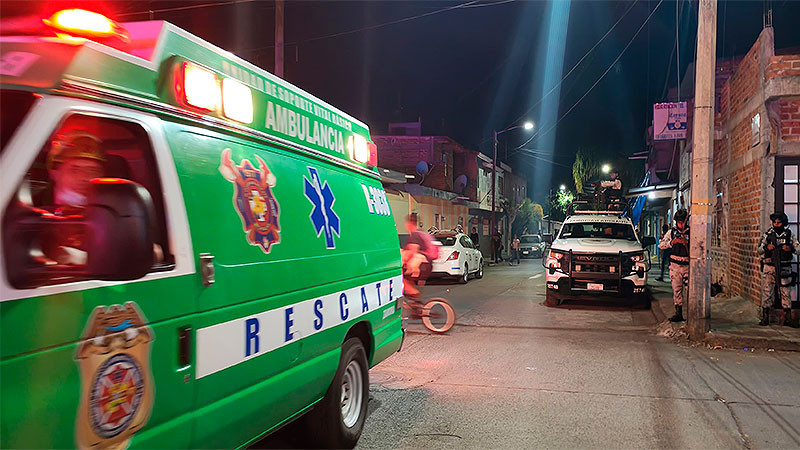 Balean a un individuo en la colonia El Porvenir de Zamora, Michoacán: resultó herido 