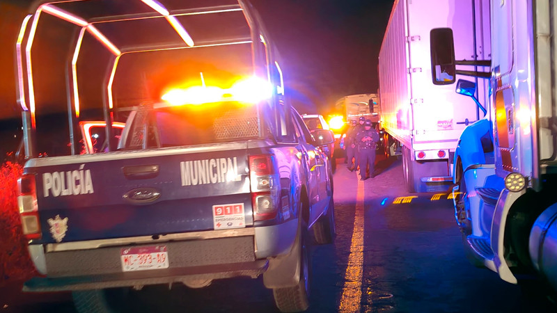 Choque de motos en Zamora, Michoacán, deja dos personas sin vida