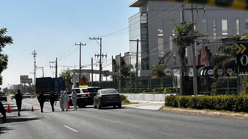 Fatal accidente en laterales de Paseo de la República en Querétaro