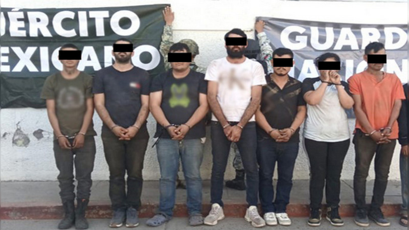 Autoridades federales reportan detenciones, aseguramientos y acciones contra el crimen en siete estados