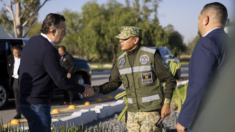Se reúne Gobernador con responsables del proyecto del Tren México-Querétaro 