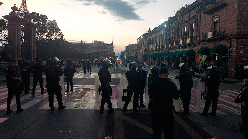 Resguardado Palacio de Gobierno tras actos vandálicos: Raúl Zepeda Villaseñor 