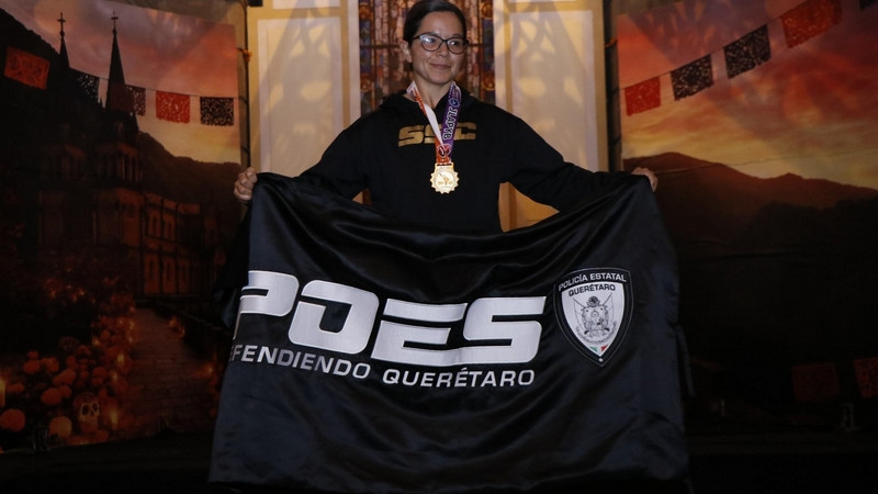 Policías de Querétaro logran histórica participación con 65 medallas en Juegos Latinoamericanos de Policías y Bomberos 