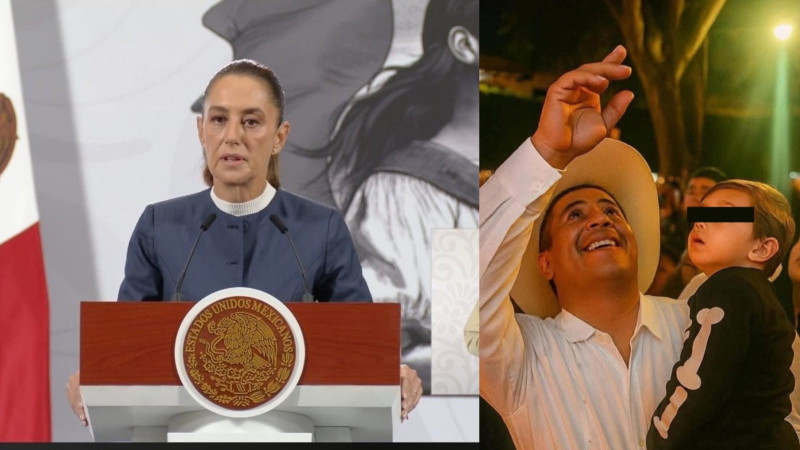 Gobierno de México apoyó a Uruapan, hay vídeos de Carlos Manzo reconociéndolo: Claudia Sheinbaum 