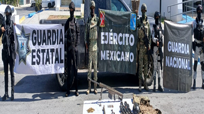 Fuerzas federales aseguran más de 200 kilos de estupefacientes, armas y rescatan a víctimas de secuestro en operativos del fin de semana 