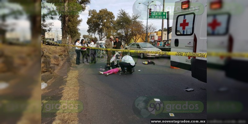 Atropellada muere una niña y lesionada resulta otra, en Morelia; el responsable se dio a la fuga  - Foto 2 
