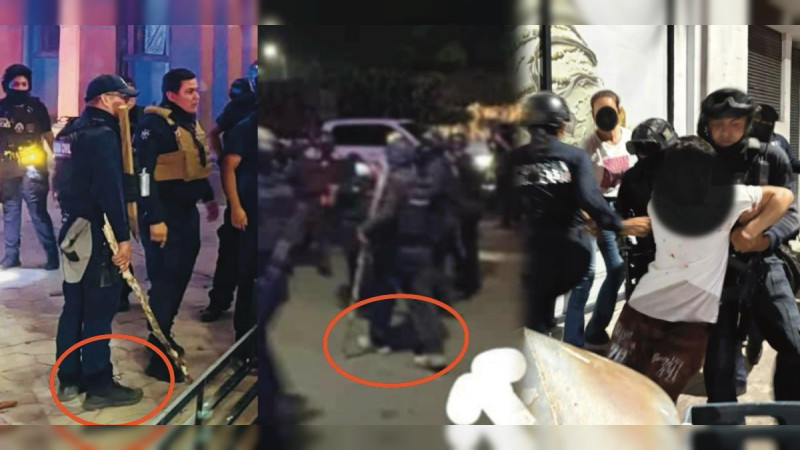 Tras noche de protestas en Apatzingán, Michoacán, aparecen una adolescente muerta y dos heridos en clínicas del centro: policías con tenis y tablas habrían intervenido 