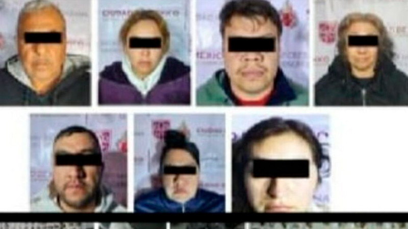 Caen 7 presuntos integrantes de grupo delincuencial de Tepito; aseguran más de mil dosis de estupefacientes 