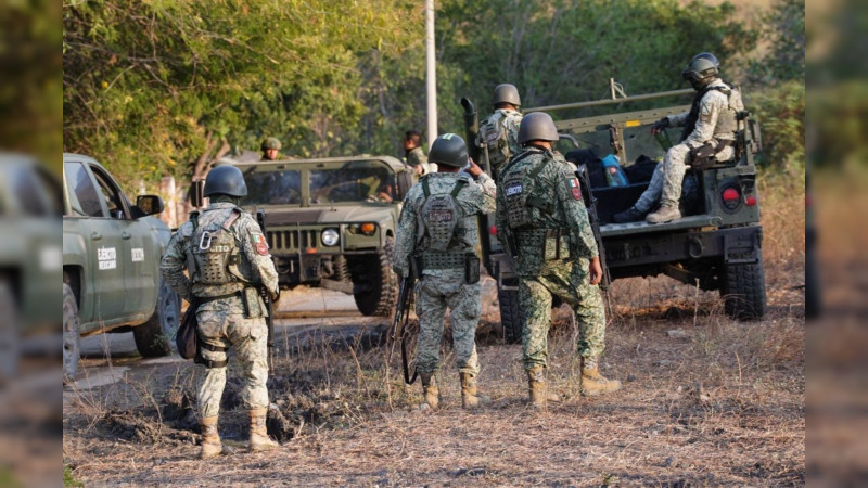 Militares se enfrentan a célula armada en Zinapécuaro, Michoacán; dos agresores abatidos mientras que el resto escapó  