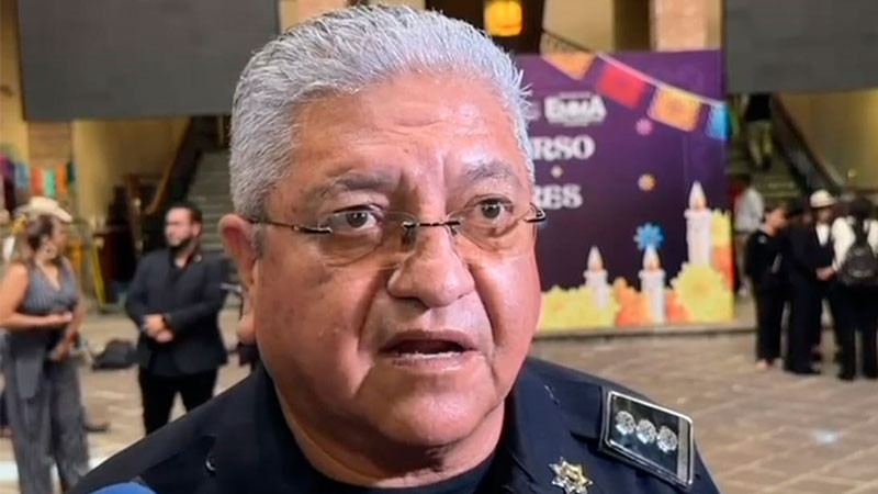 Policía de Uruapan "firme", no se ha reportado deserción: Secretario Municipal de Seguridad Pública 