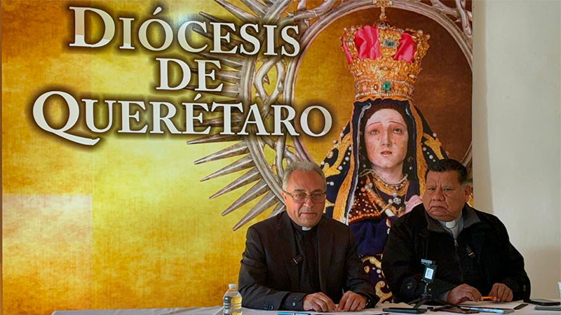 Asegura el vicario general de la Diócesis de Querétaro que no se han registrado cobros de piso, ni extorsiones a los sacerdotes de la entidad 