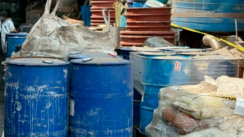 China exigirá licencias para exportación de precursores químicos a Norteamérica 