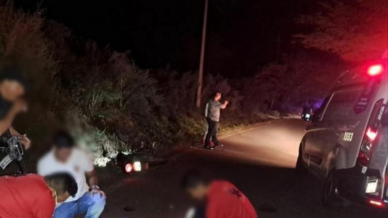 Ultiman a dos hombres en Uruapan, Michoacán 