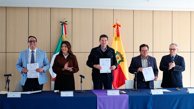 Gobierno de Morelia e INAH refrendan convenio para la preservación del Centro Histórico 