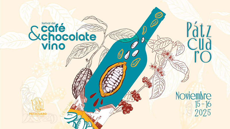 Más de 100 expositores este fin de semana en el Festival del Café, Chocolate y Vino de Pátzcuaro: Sectur 