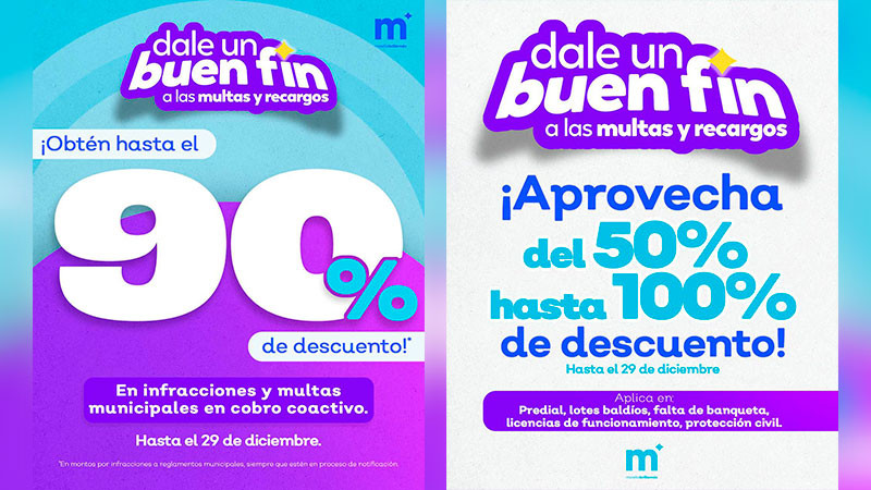  Ooapas de Morelia lanza descuentos de hasta el 80% por el Buen Fin 2025 