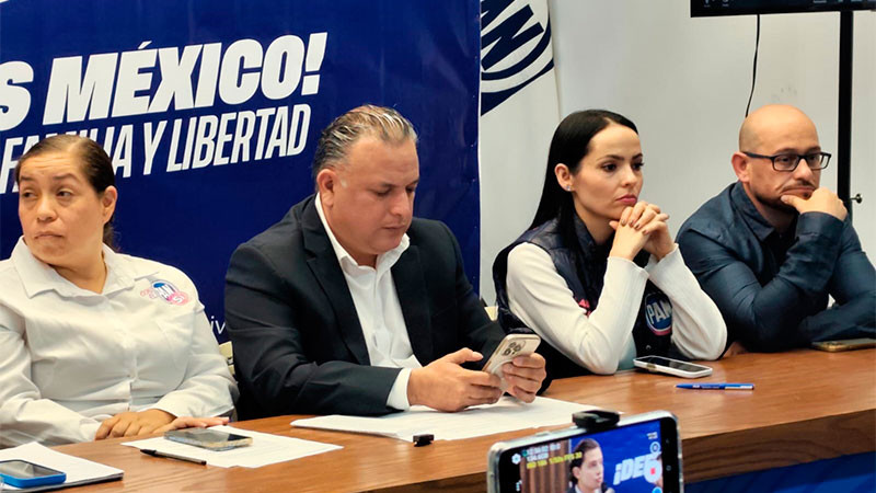 Líder estatal del PAN critica el Plan Michoacán por la Paz y la Justicia 